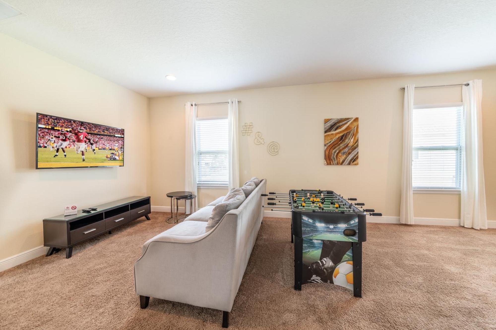 Brilliant Home Near Disney World With Foosball Table By Rentyl - 7707B Orlando Bagian luar foto